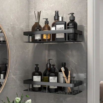 Étagère | Étagère salle de bain-Organiseur de rangement pour cuisine – Support en alliage