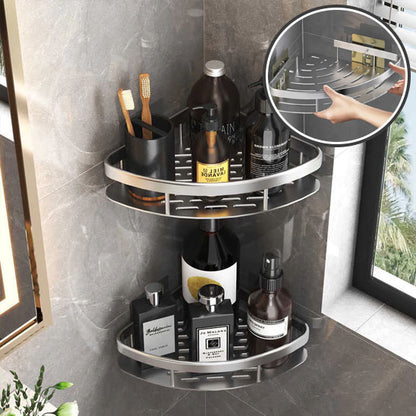 Étagère | Étagère salle de bain-Organiseur de rangement pour cuisine – Support en alliage