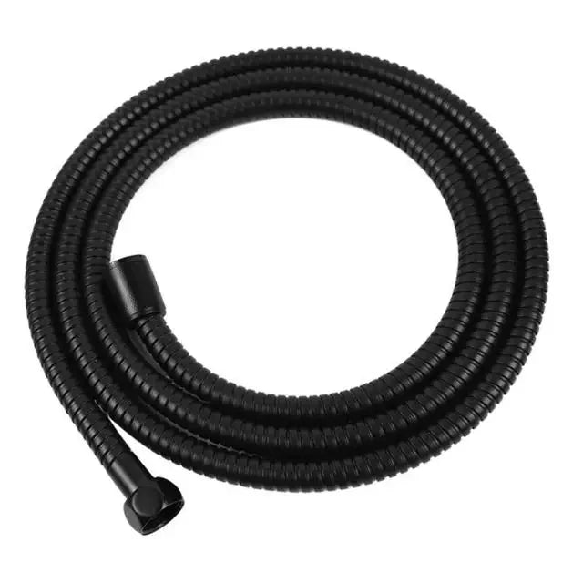 flexible Pommeau de douche led noir