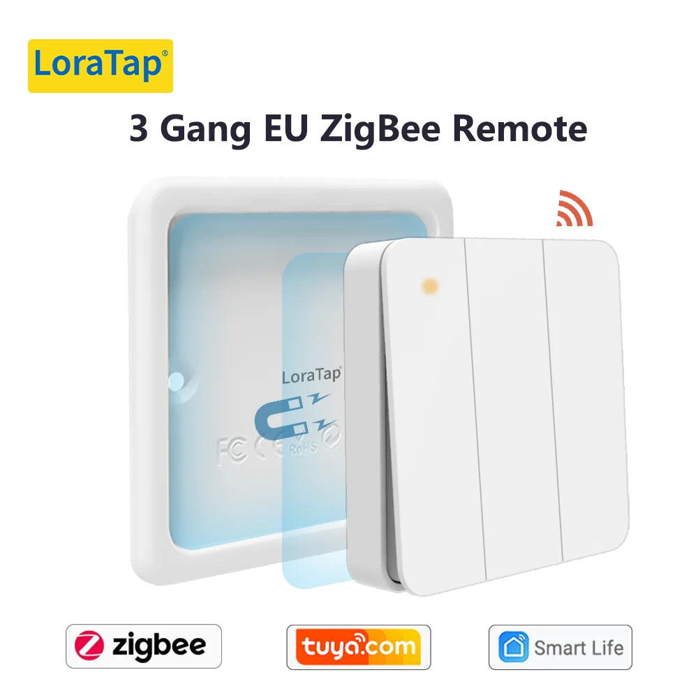 interrupteur 3 gang  zigbee remote