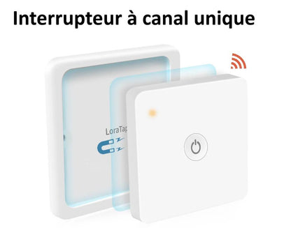 Interrupteur de commande Zigbee à canal unique