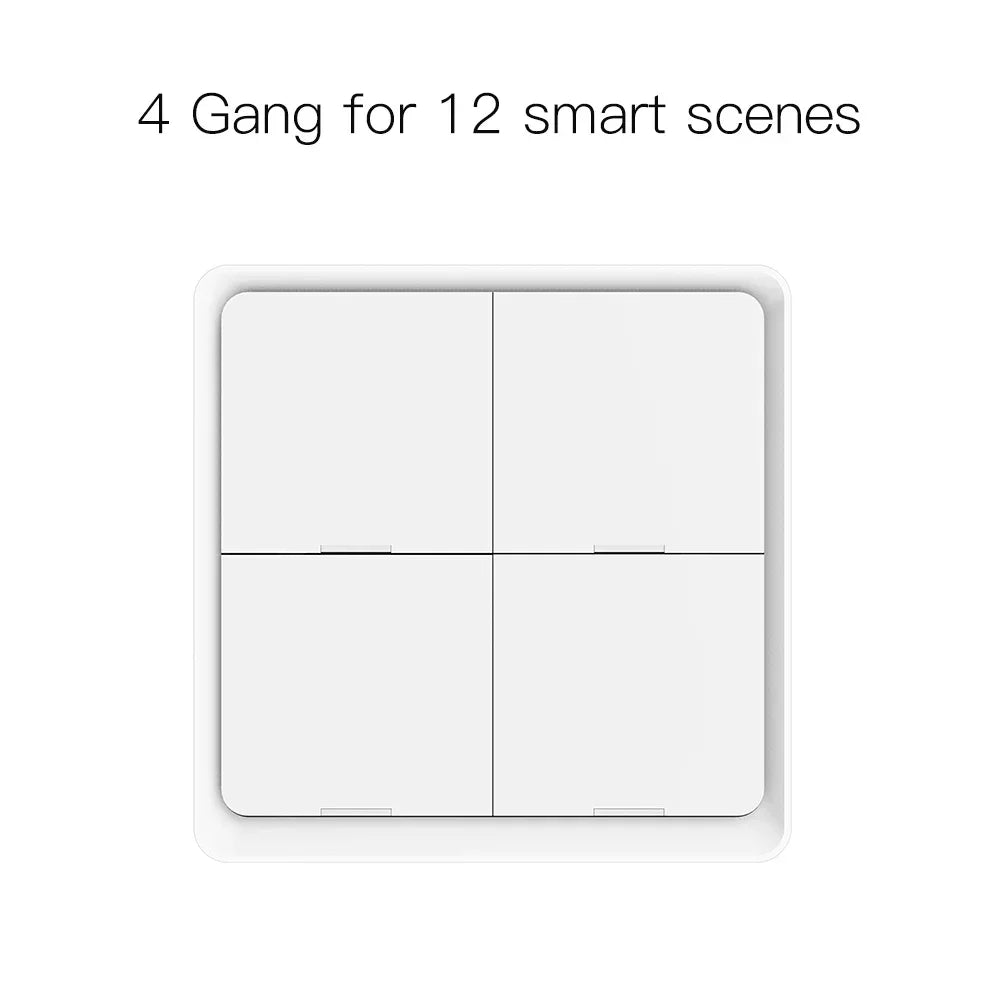 interrupteur connecté a 4 gang et 12 scenes.