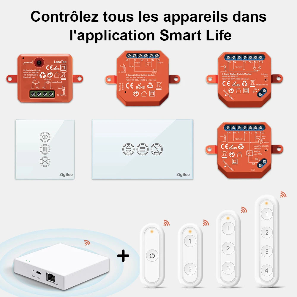 interrupteur tuya control appareils , application smart life