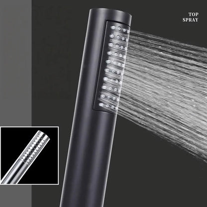 jet eau ,  pommeau de douche a main argente