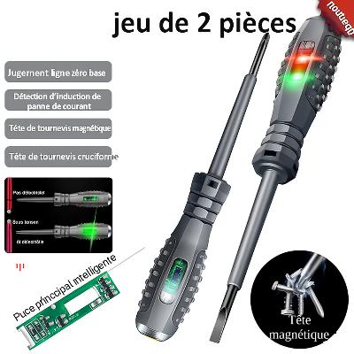 jeu  Tournevis stylo electriques têtes aimantees