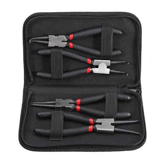 kit de Pince trousse noir pour Pinces à Circlips professionnels