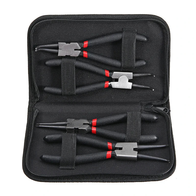 kit de Pince trousse noir pour Pinces à Circlips professionnels