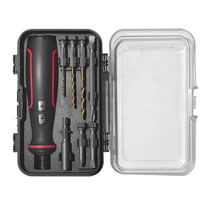 kit de Tournevis electrique Rechargeable ouvert, USB 3.6V avec lumière LED