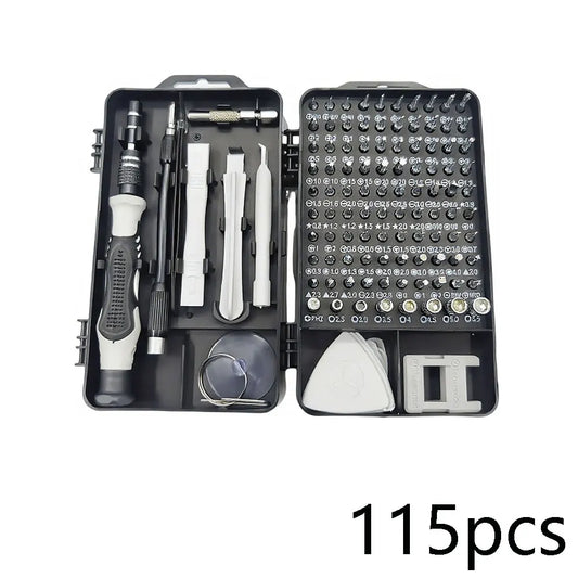 kit noir de tournevis 115 en 1