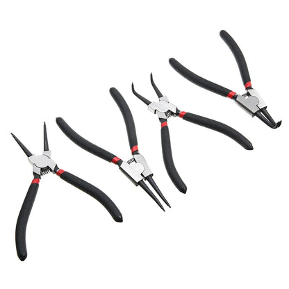 quatre Pince noires ,Pinces à Circlips professionnels
