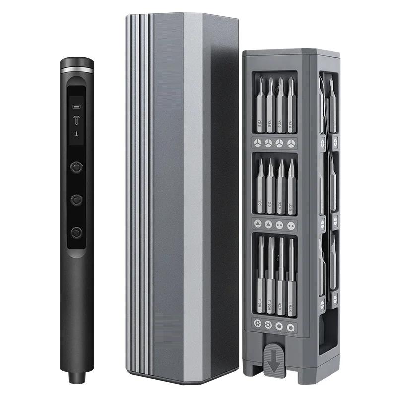 kit tournevis professionels gris