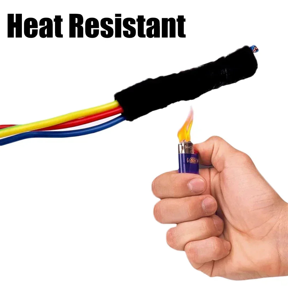main, briquet , feu,  rouleau Ruban adhesif noir , faisseau fils electriques multicolors