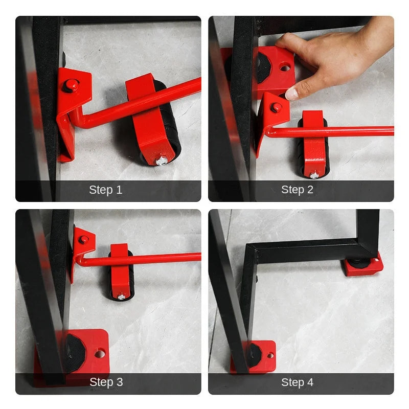main tiens une piece du leve meuble rouge déménagement facile