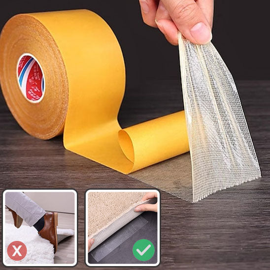 main tire protection du rouleau de Ruban adhesif transparent double faces sol
