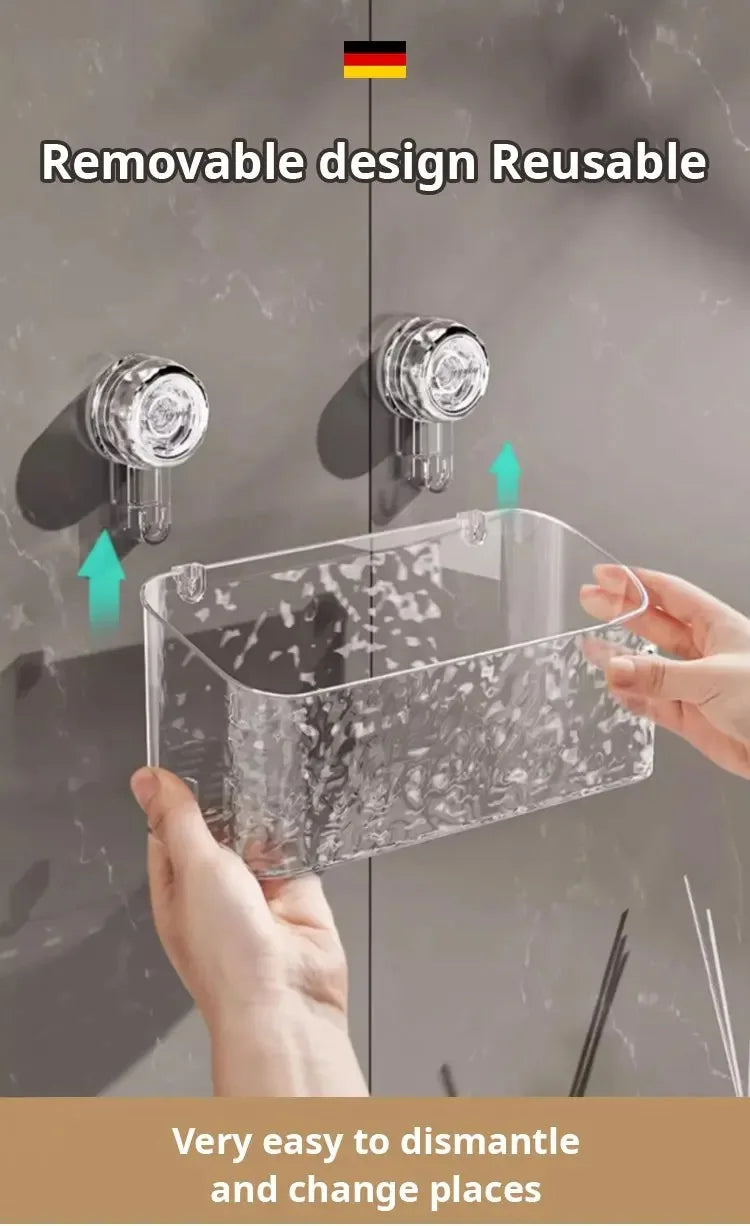 mains tenant une etagere salle de bain polyvalence et bon design
