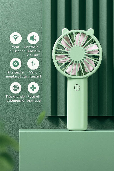 Options Mini ventilateur portable vert