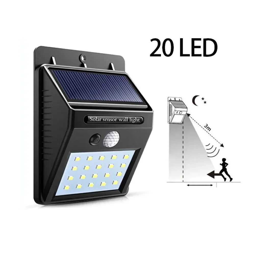 Orientation de la Lampe solaire extérieur de 20 LED