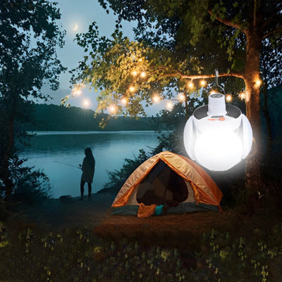 pêcheur nuit éclairé par Lampe solaire extérieur ,Lampe solaire multifonction 