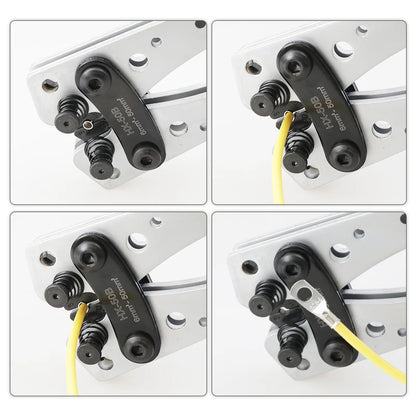 Pince a sertir | HexaForce™-Pince à Sertir Manuelle Portable 6-50 mm² -HX-50B –Puissance & Précision Professionnelle