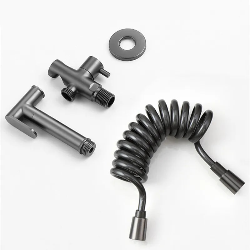 Douchette WC | Douchette WC Hygiénique Murale en Laiton – Kit Complet
