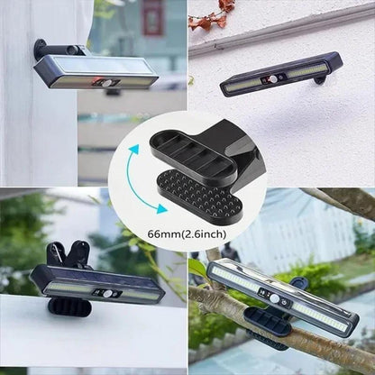 quatre Lampe solaire exterieur éclairent  maison  et jardin 