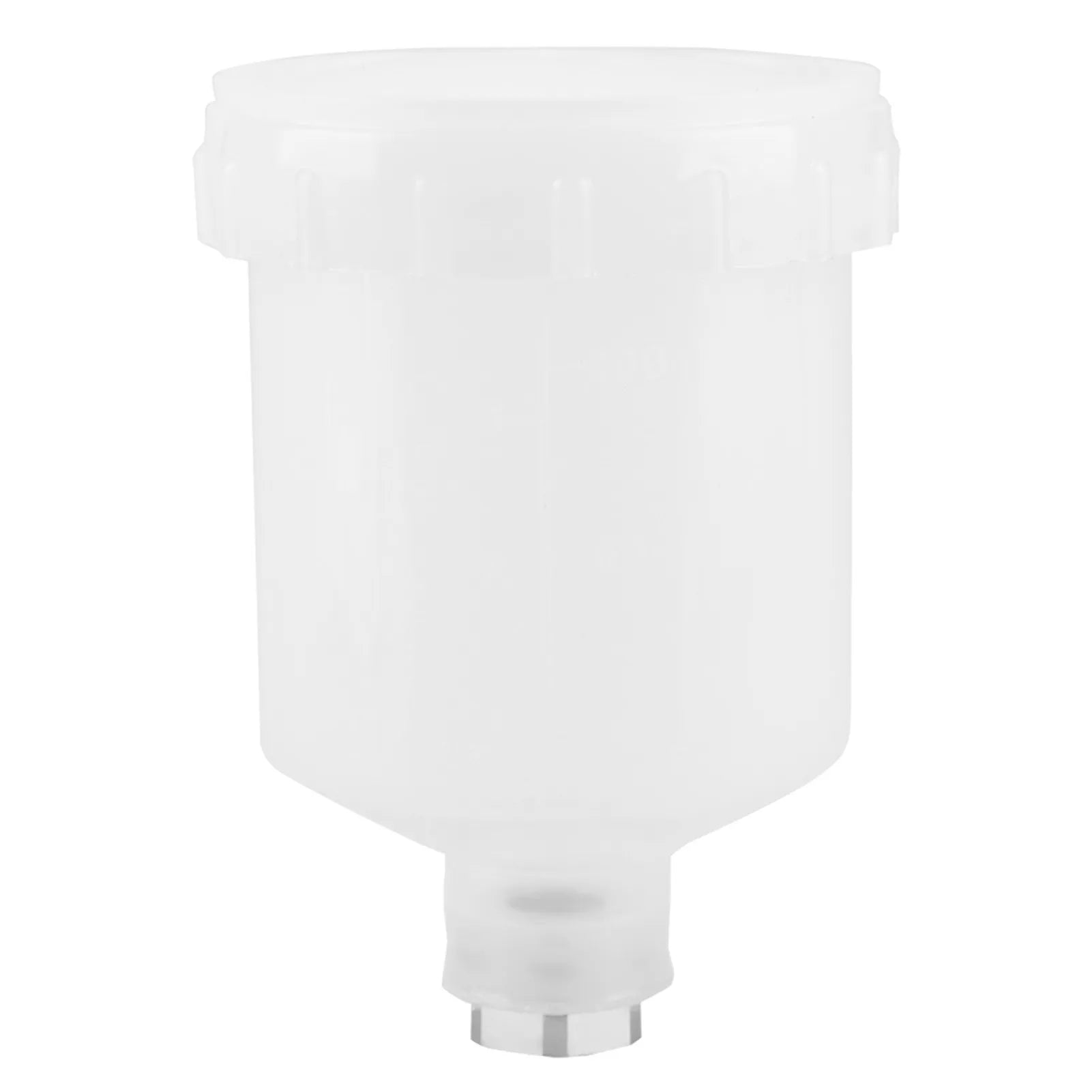 Réservoir blanc du pistolet peinture bleu