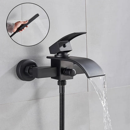 robinet de Mitigeur baignoire noir