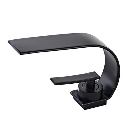 Robinet salle de bain noir 