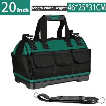 sac pour outils vert noir 20pouces