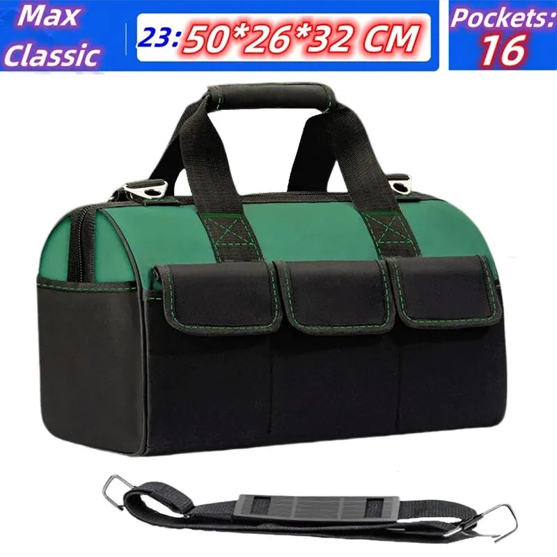 sac pour outils vert noir max classic 23pouces