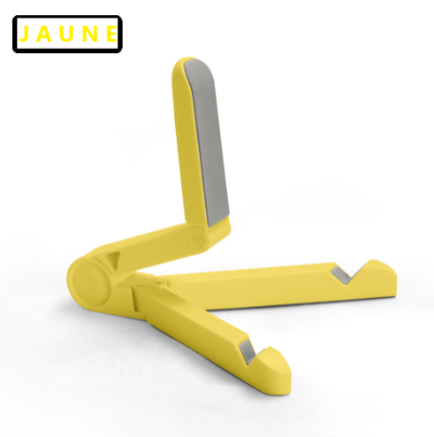 Support tablette jaune
